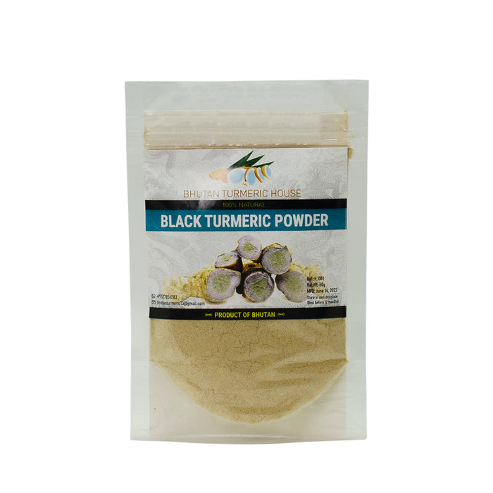 Pure black turmeric powder from Bhutan | Bhutan natural black turmeric