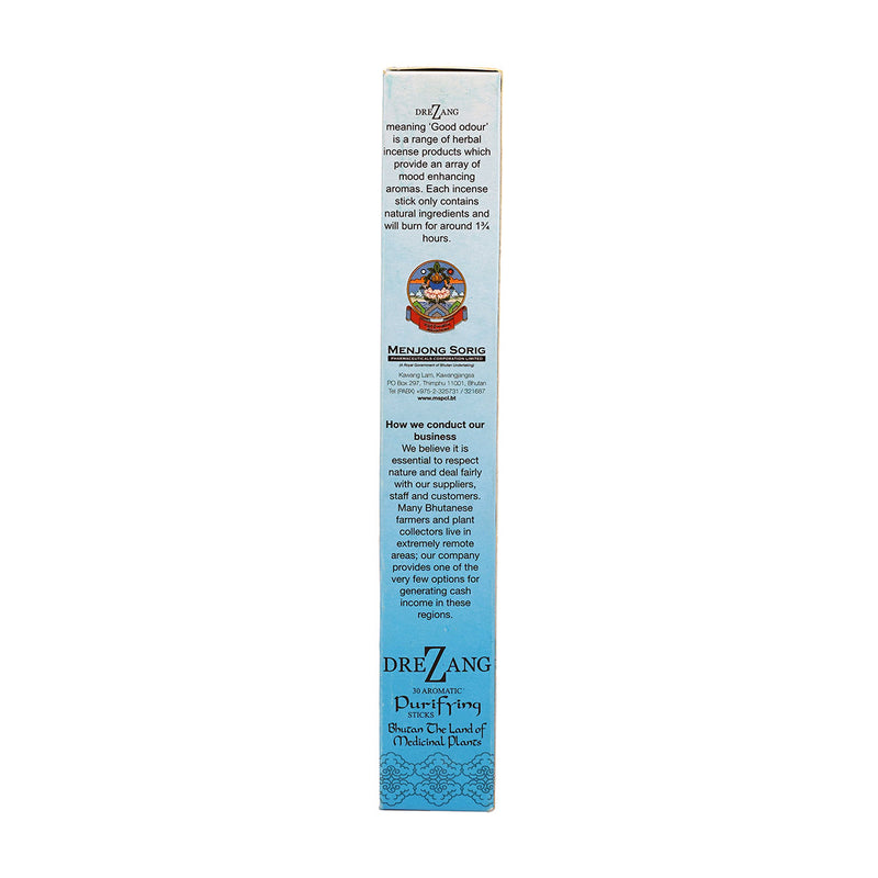 Drezang incense, Purifying incense with protection from Bhutan, 120g, Menjong sorig | Druksell
