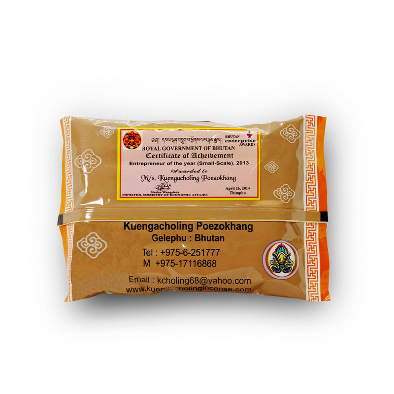 Bhutan Incense Powder Kuengacholing Poezokhang