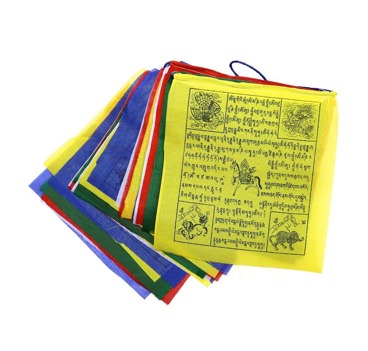 Large Windhorse Prayer Flags - Druksell.com