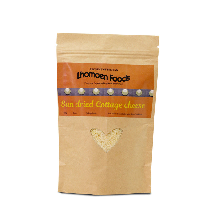 Sun Dried cottage cheese powder by Lhomoen food