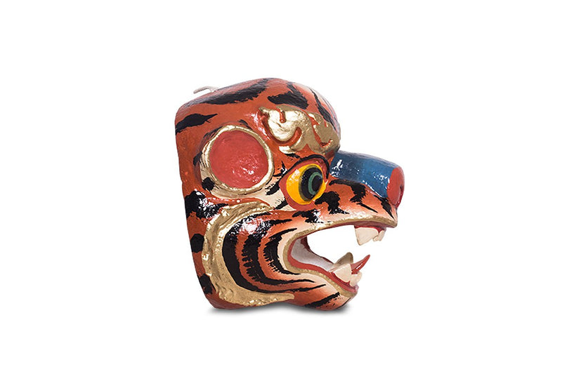 Tiger Traditional Bhutanese mask - Druksell.com