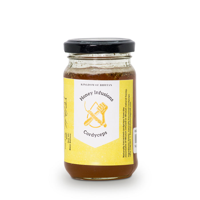 Honey infused with cordyceps