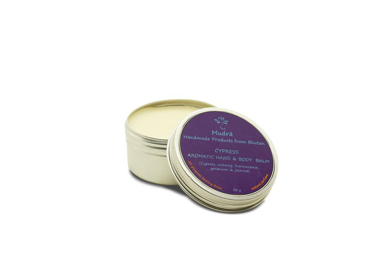 Mudra - Cypress Aromatic Hand & Body Balm - Druksell.com
