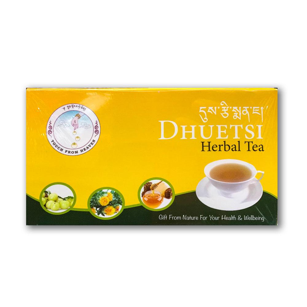 Dhuetsi Herbal Tea 25 Tea Bags | Touch From Heaven | Druksell — Druksell.bt